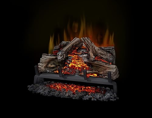 Vista 12 de Napoleon Woodland NEFI27H - Juego de troncos para chimenea eléctrica de 27 pulgadas, color negro