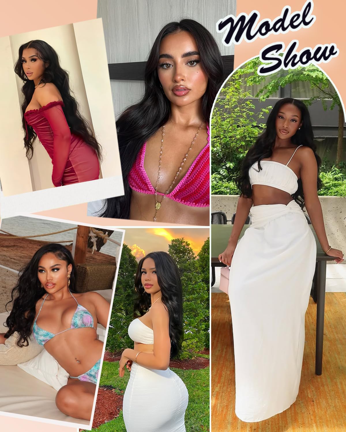 28 Inch 13x6 Body Wave Lace Front Wigs Human Hair 200% Density 12A Real Skinlike HD Lace Black Human Hair Wig Pre Plucked with Baby Hair for Women Soft Last 9-12 Months Suitable for Your Daily Life