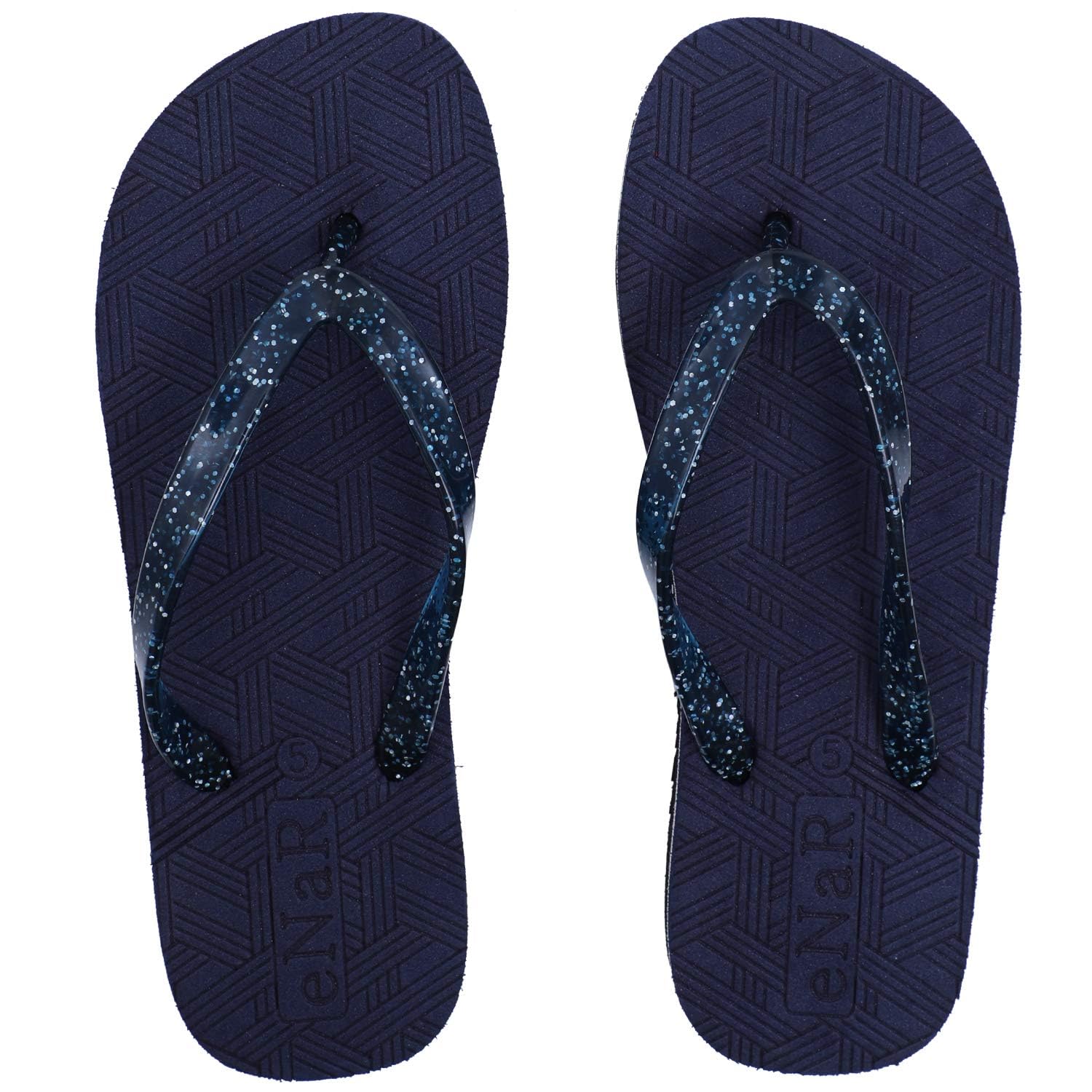 eNaR Womens Daily use stylish slippers |flip flop Women |Slipper for Women & Girls | Light weight Slipper-Navy-4 (B0CF2CL19V) Amazon Price History, Amazon Price Tracker