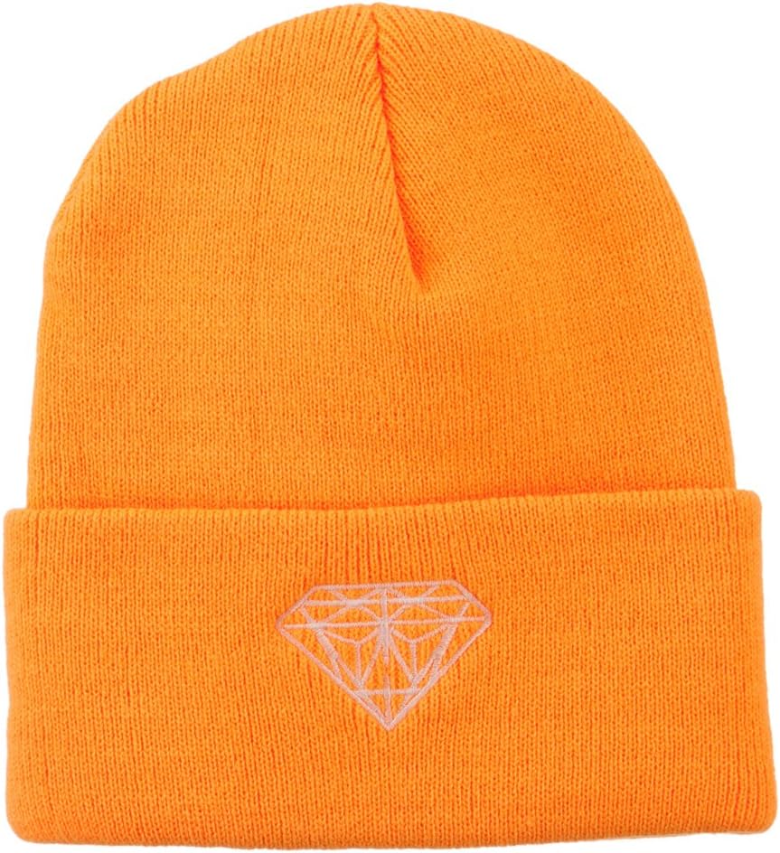 Diamond Neon Embroidered Beanie