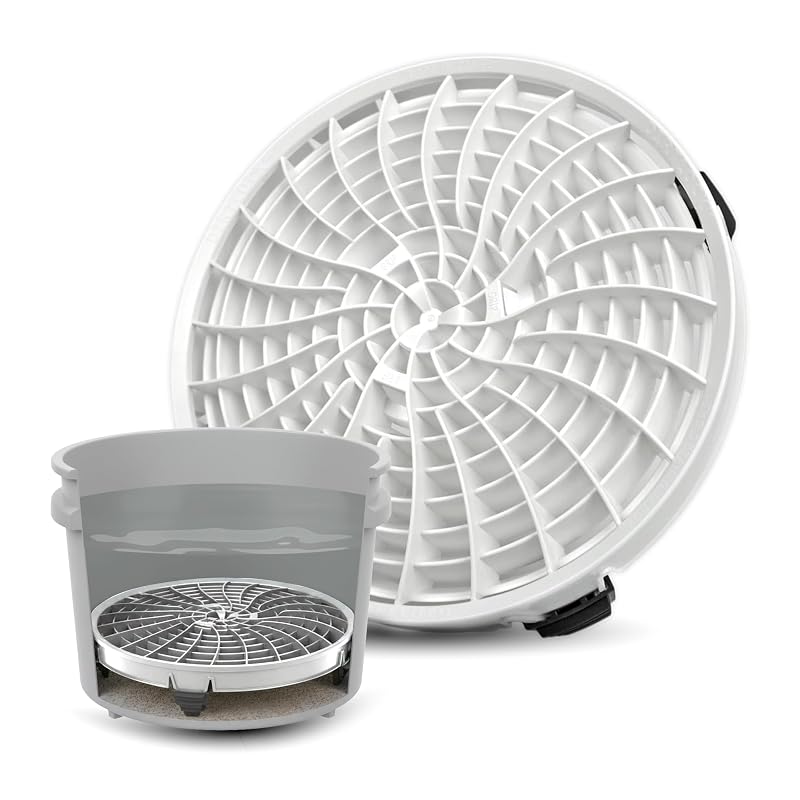 Inserto Dirt Lock Branco para Balde de Lavagem Automotiva DETAIL GUARDZ