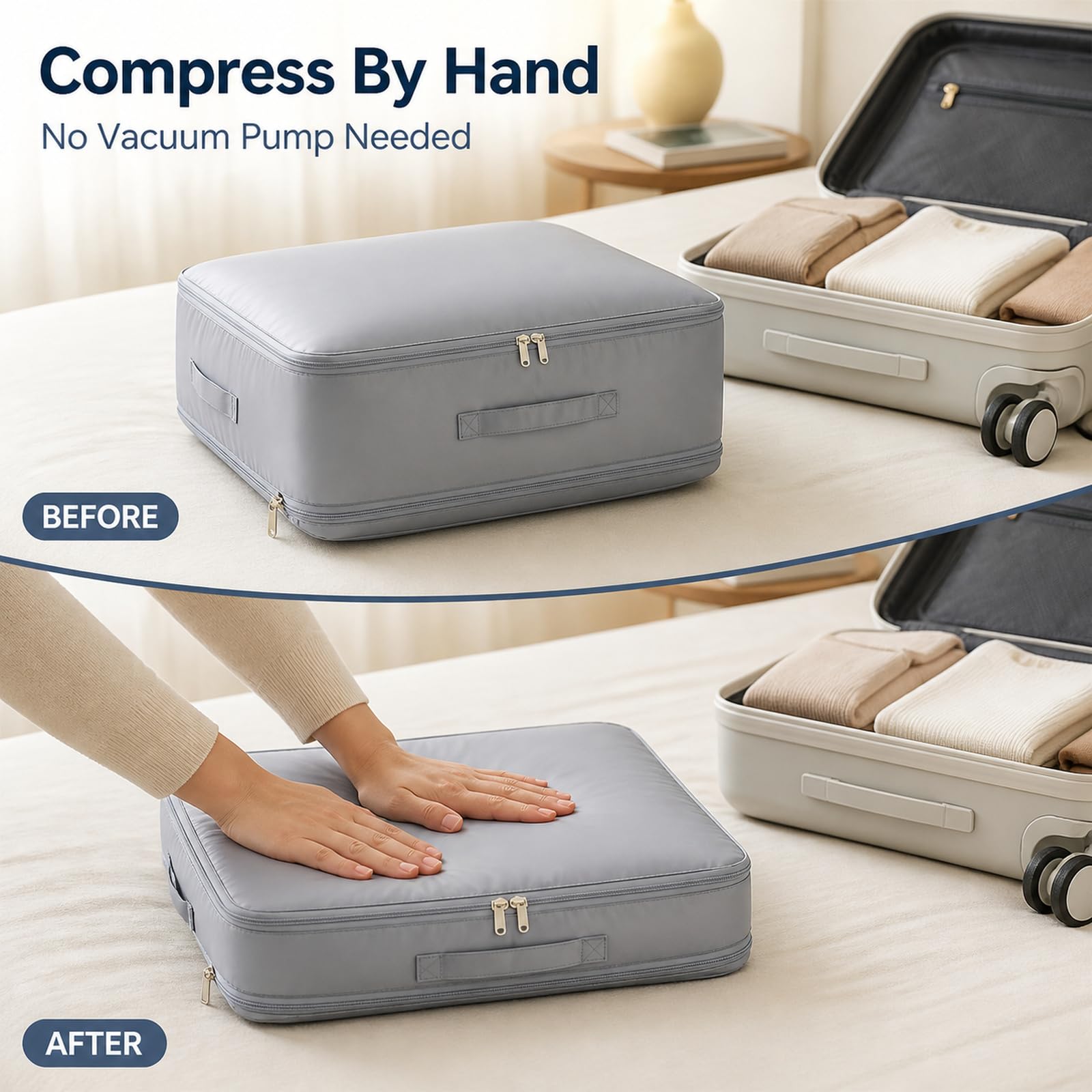 Borsa Di Compressione Per Riporre,Organizer A Compressione Salvaspazio