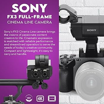 SONY FX3 保証あり Amazon.com : Sony Alpha FX3 ILME-FX3 | Full-frame Cinema
