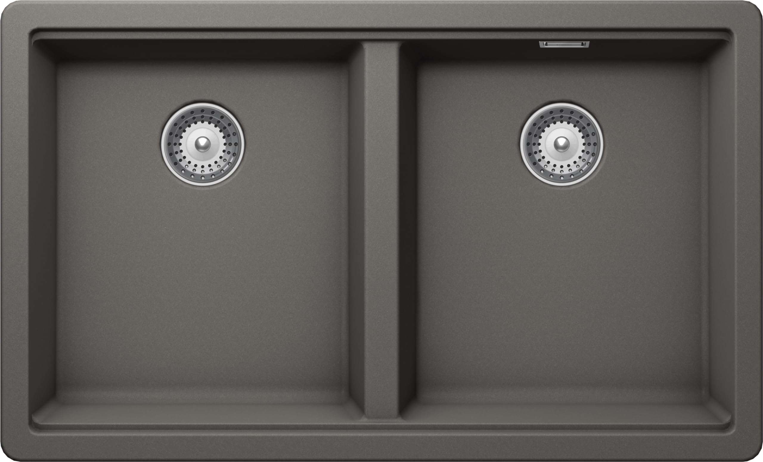 Fregadero SCHOCK Galaxy N200 de 2 senos para optimizar la preparación de comidas en familia