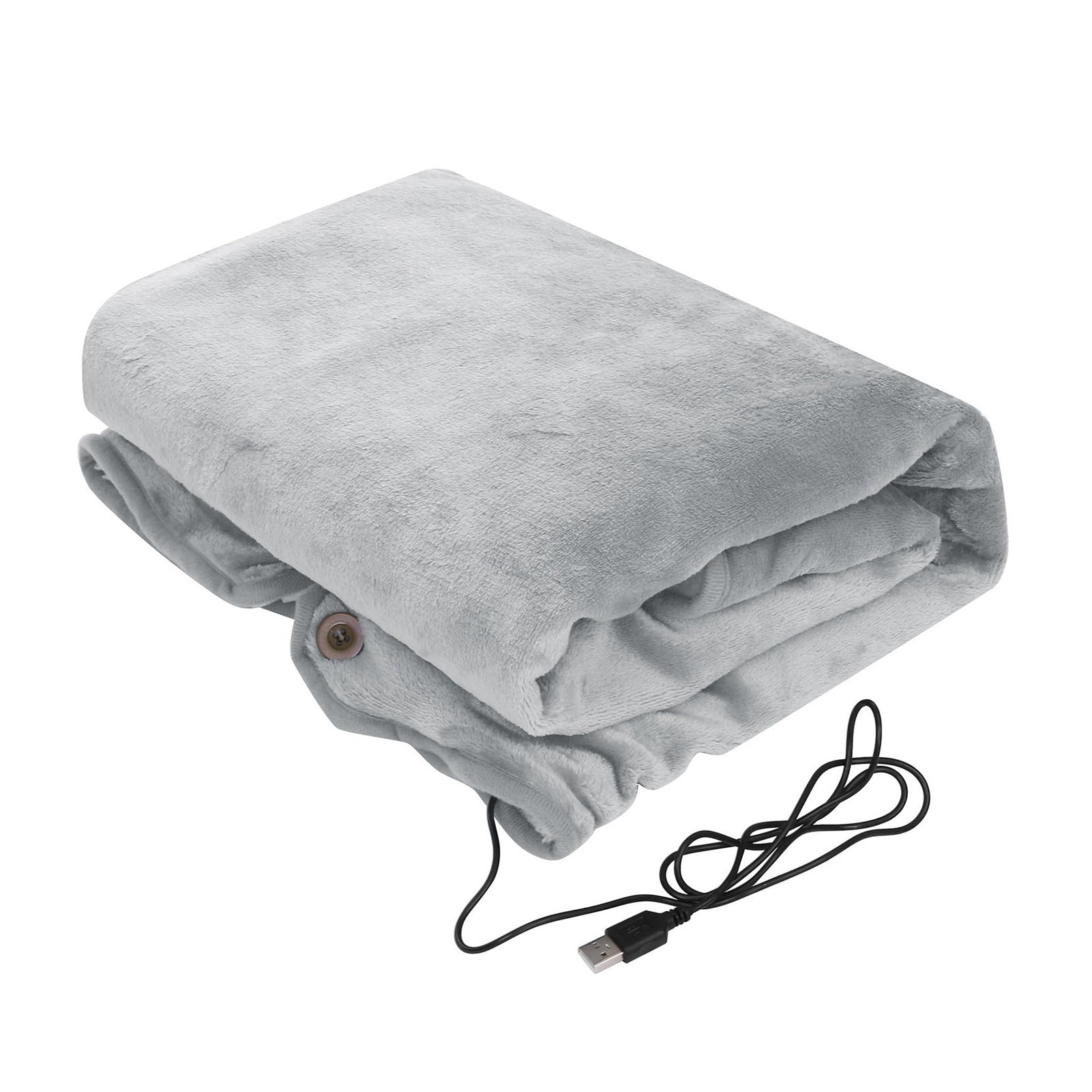 Couverture chauffante USB contre le froid de 100x70cm lavable pour le corps