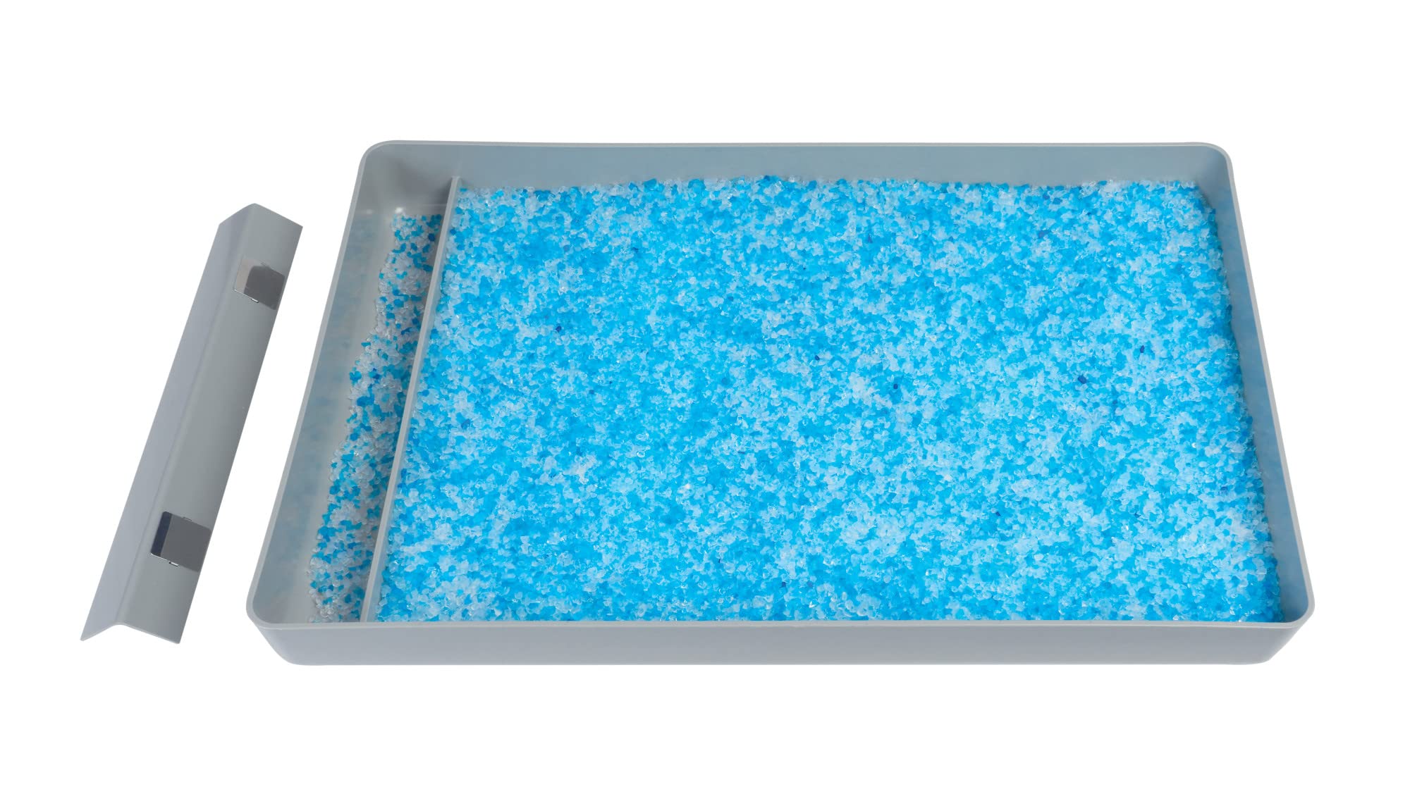 Buy PetSafe ScoopFree Reusable Tray for Cat Litter Boxes Includes 4.5 lb of Premium Blue Non