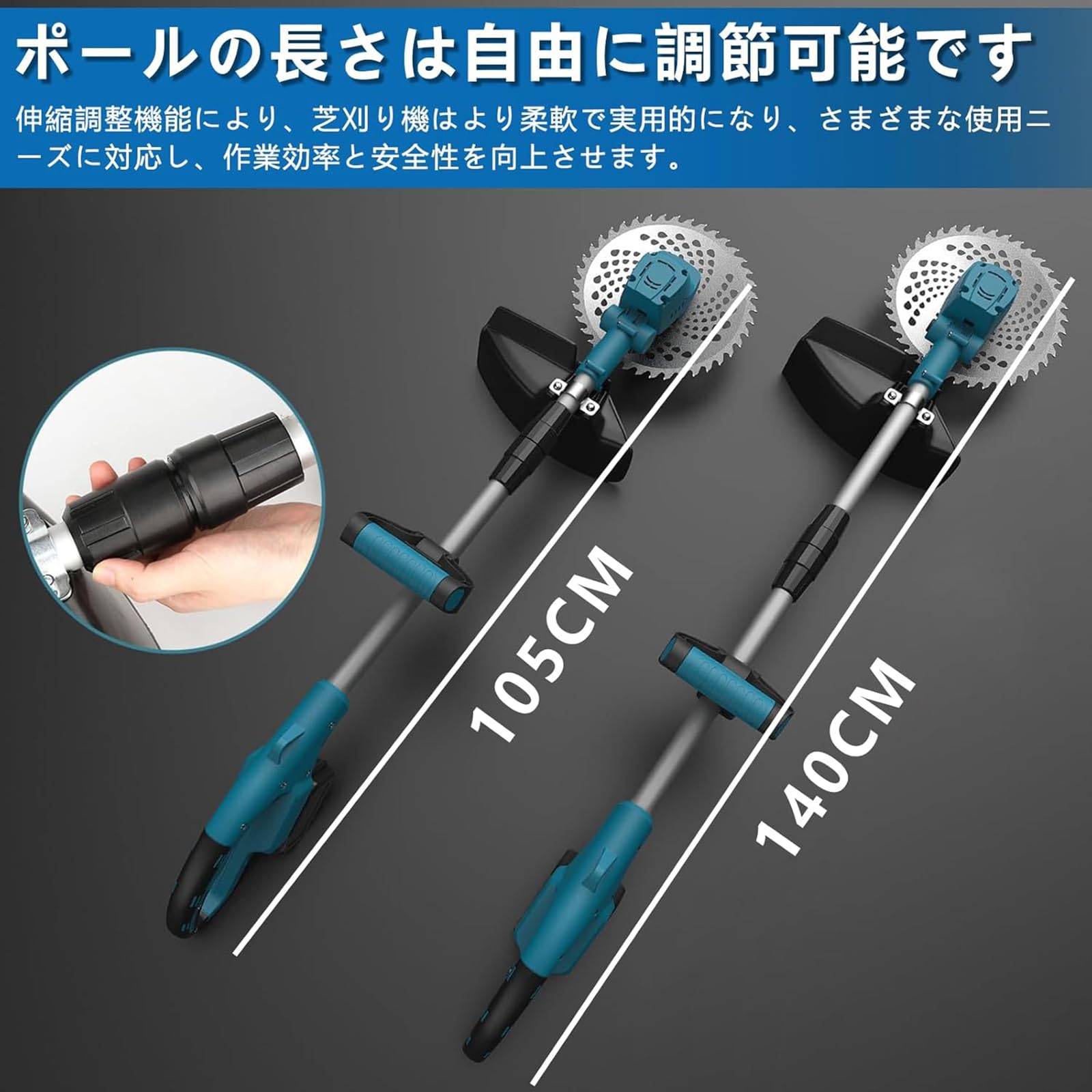 Amazon.co.jp: 草刈機 充電式 草刈り機 18vバッテリー対応 刈込