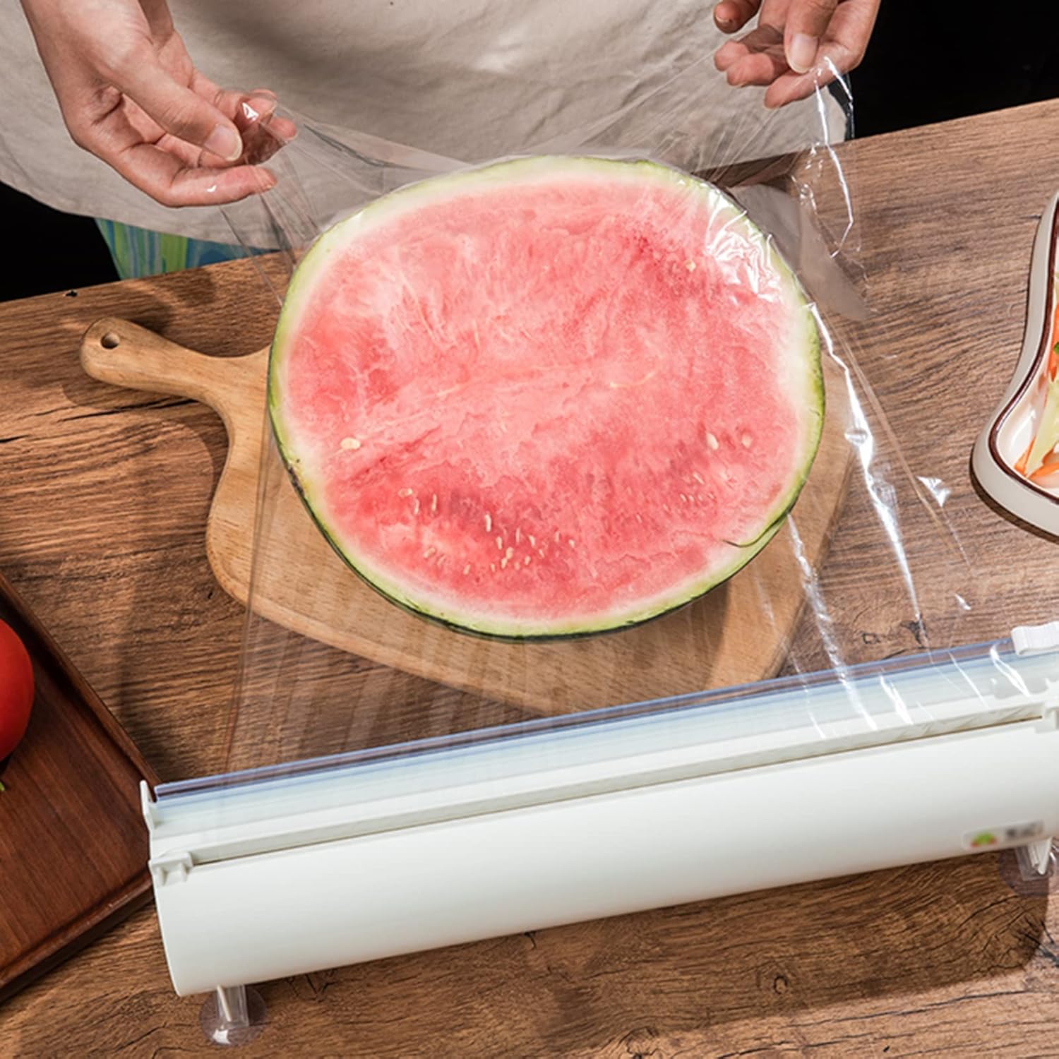Large Cling Film Cutter Dispenser,Food DispensersRefillable
