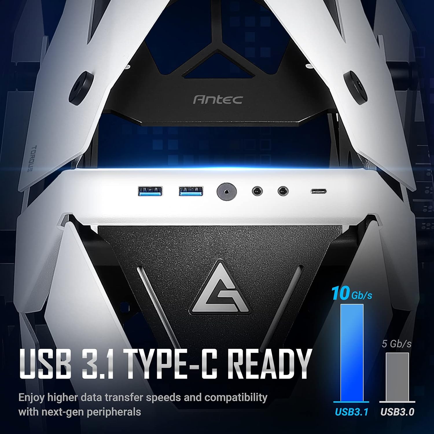 Antec Torque midi-Tower White