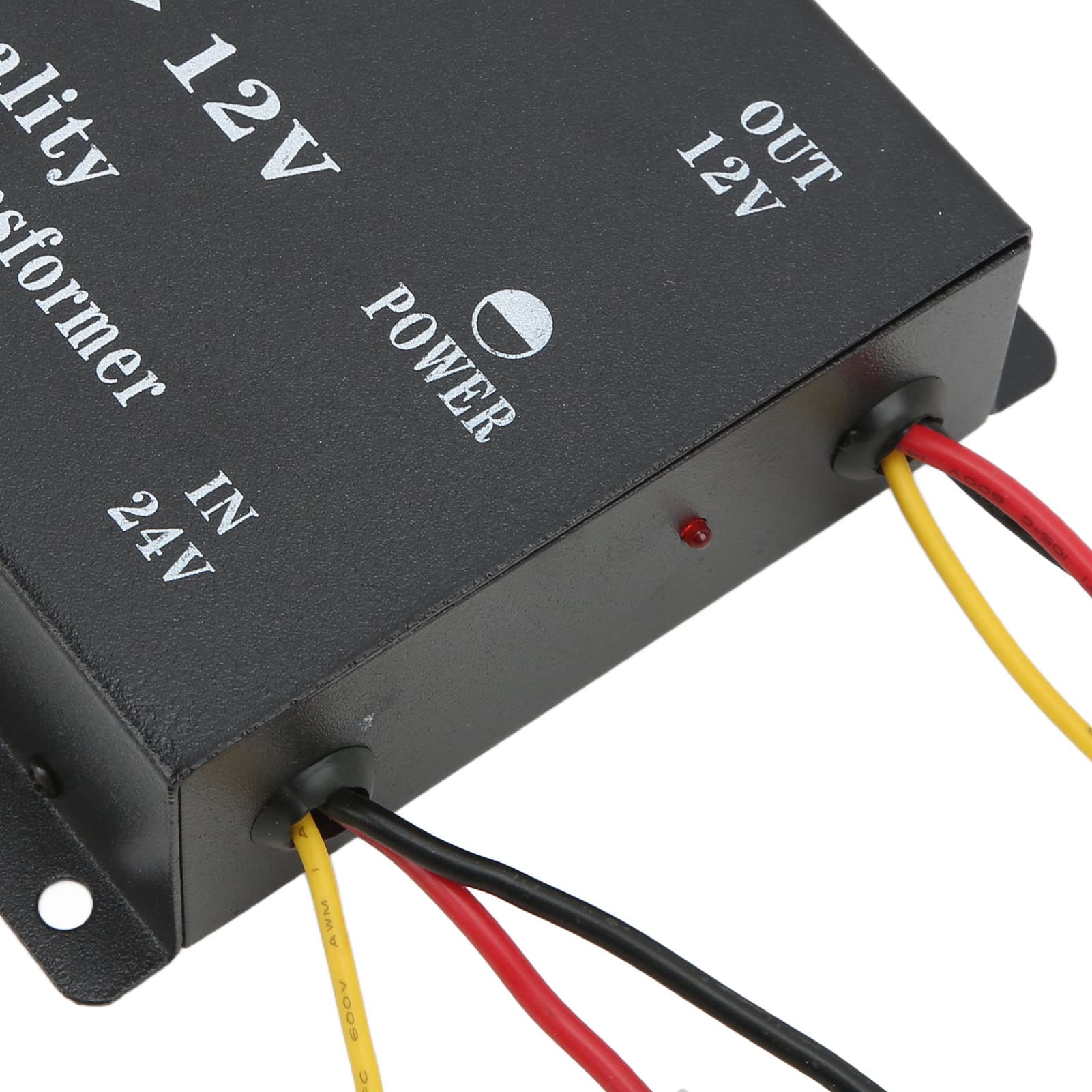 Convertitore da 24 V a 12 V, riduttore di tensione con protezione contro i cortocircuiti, regolatore di alimentazione per auto silenzioso per camion e autobus, modulo DC/DC (30A)