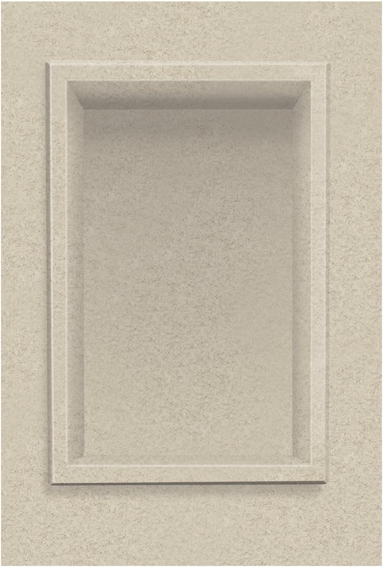 Transolid ACCESS0001-A0 Decor 7-1/2 x 11-Inch Recessed Shampoo Caddy, Desert Earth