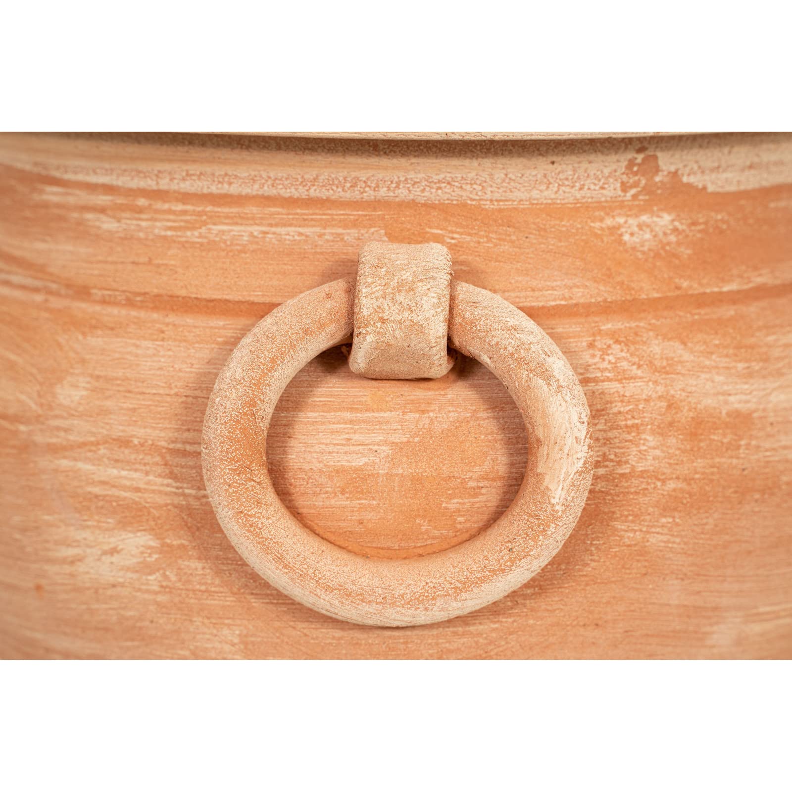 Biscottini Vasi terracotta artigianali 30x28x30 cm | Vaso terracotta interno ed esterno | Vasetti piante grasse Made in Italy