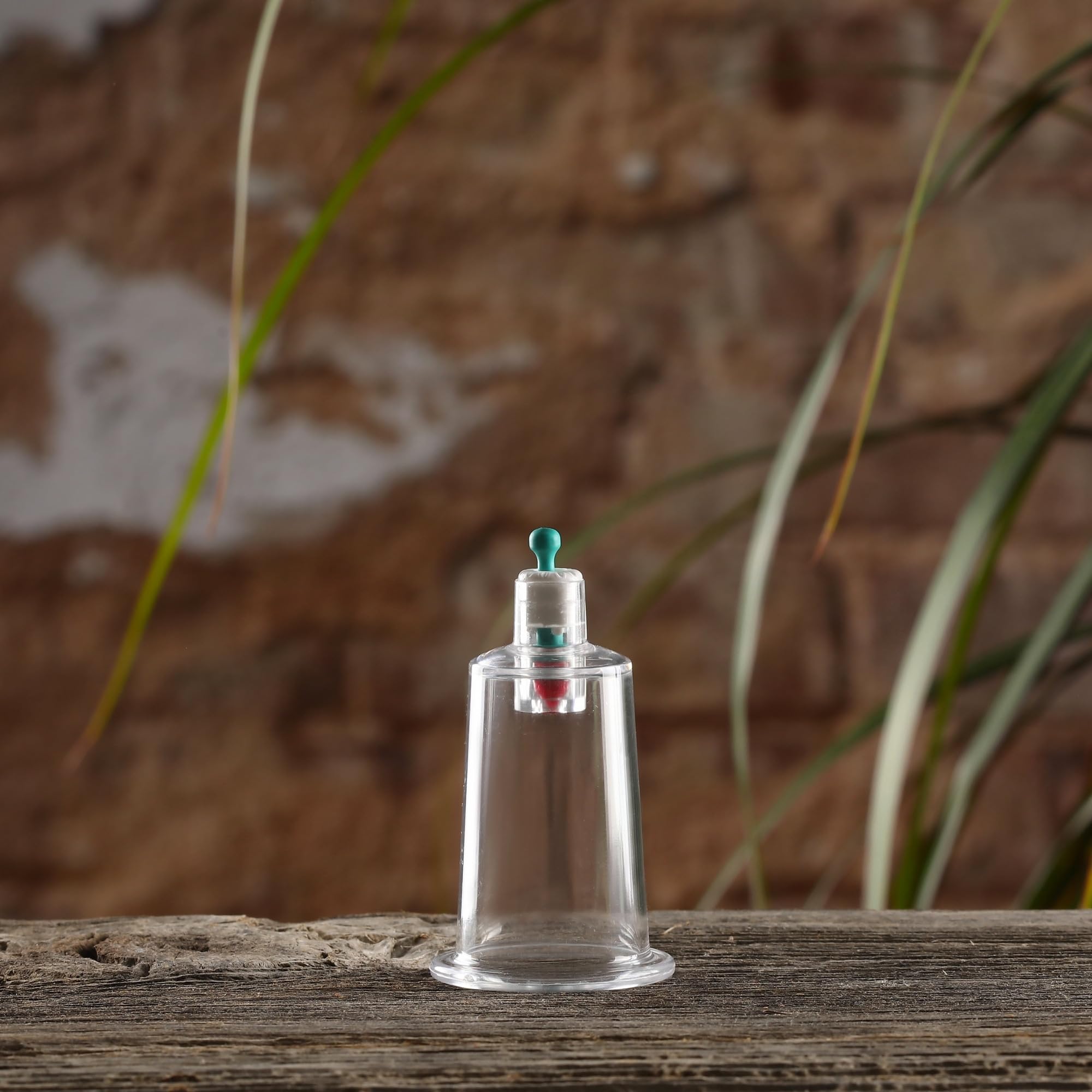 100 vasos de ventosa: tazas de hijama para masajes al vacío, ventosas y terapia, de plástico, fuertes y duraderas (2 cm)