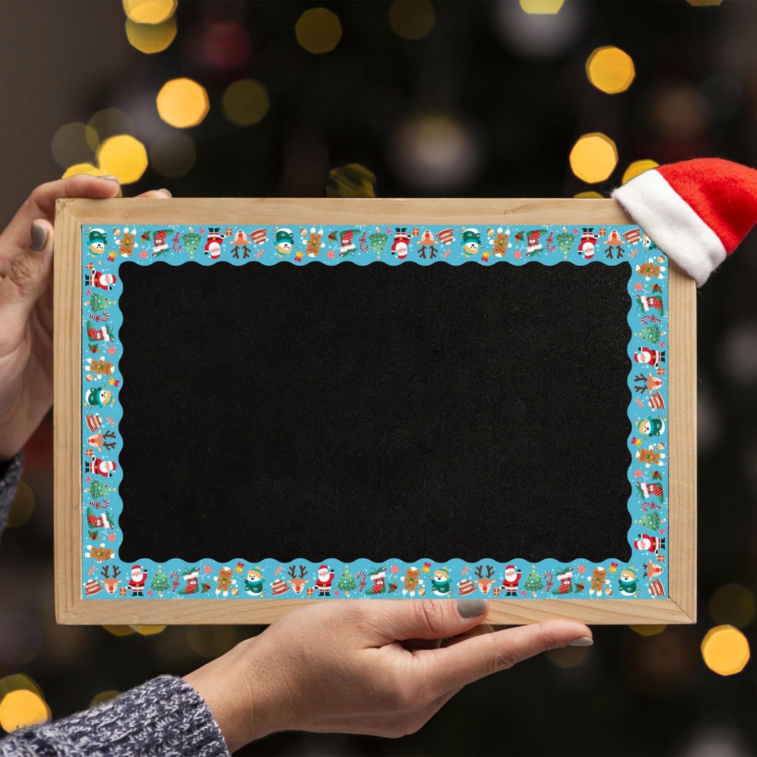 Recortes Bola Natal - 48 Peças Decorativas Com Pontos Cola - Decoração Árvore E Parede
