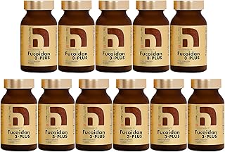 Fucoidan 3-Plus Brown Seaweed Immunity Supplement with Three Types of High Purity Fucoidan Organic Mekabu Fucus Mozuku Agaricus Capsule Type Made in Japan (11)