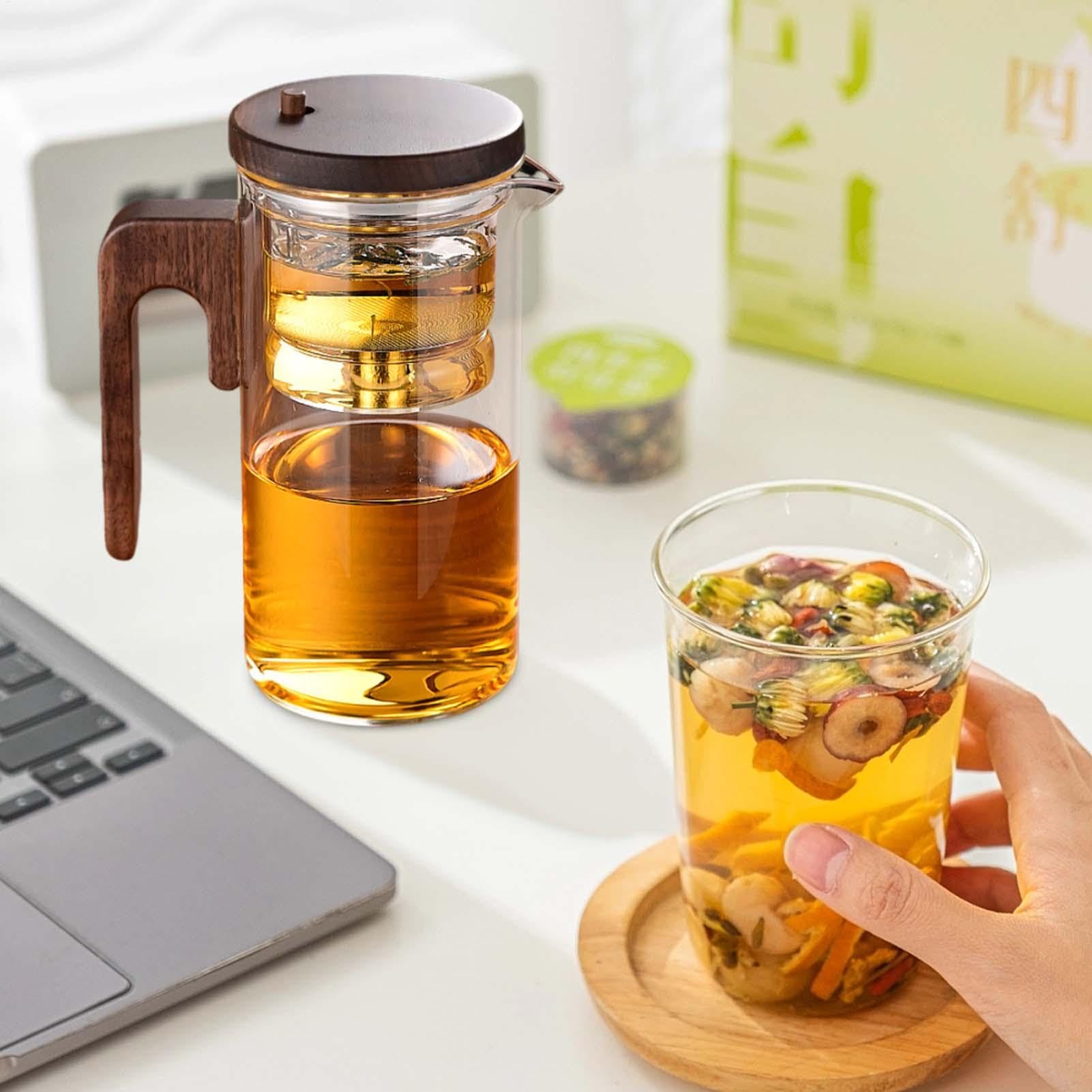 Bouteille Infuseur à Thé en Verre - Bouteille à Thé en Verre de 16 oz avec