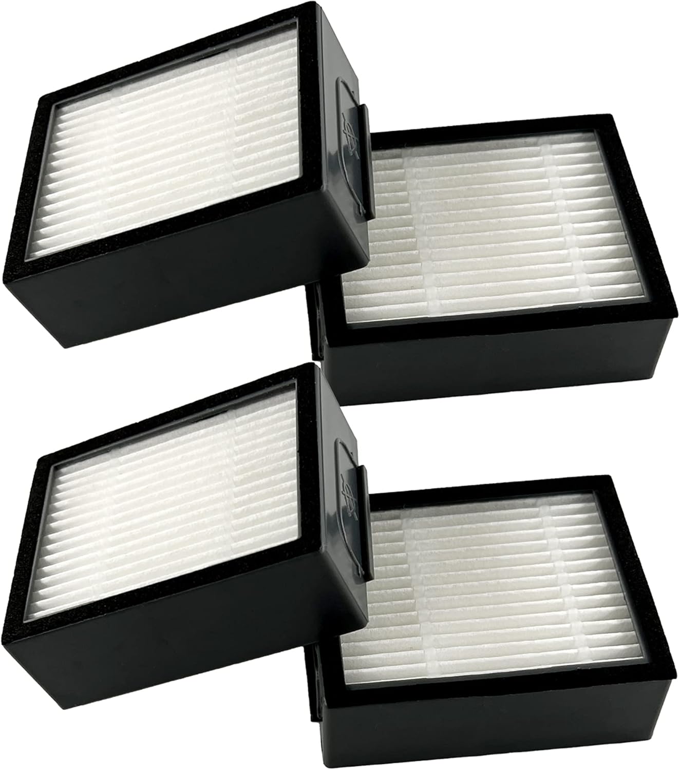 Dttery Kit de filtro HEPA de repuesto para iRobot Roomba e, i, j Series Robot Aspiradoras Accesorios 4639161, paquete de 4, no compatible con Combo