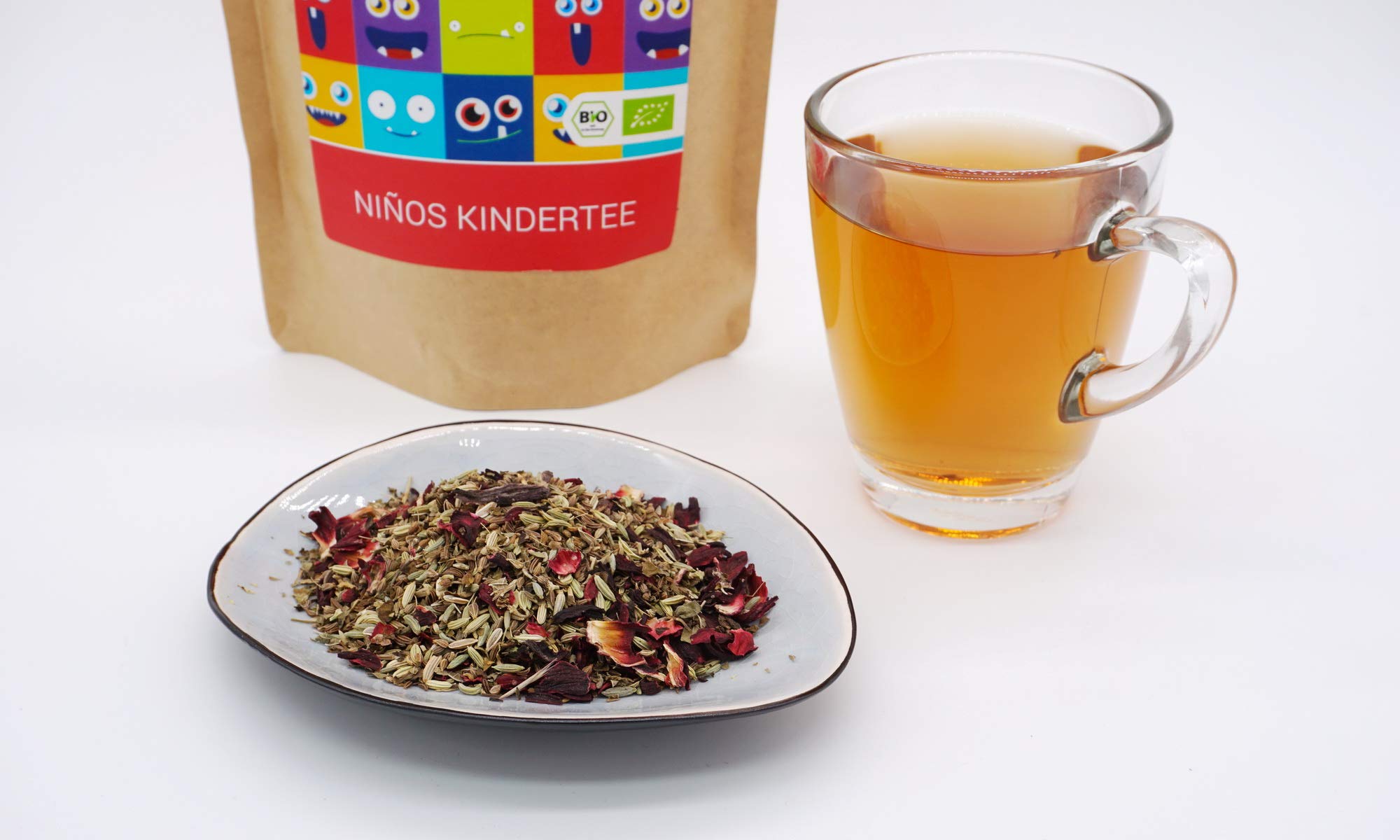 Salazar Ninos BIO Babytee 250g Aromapack | Kräutertee mit Fenchel für Babys und Kinder