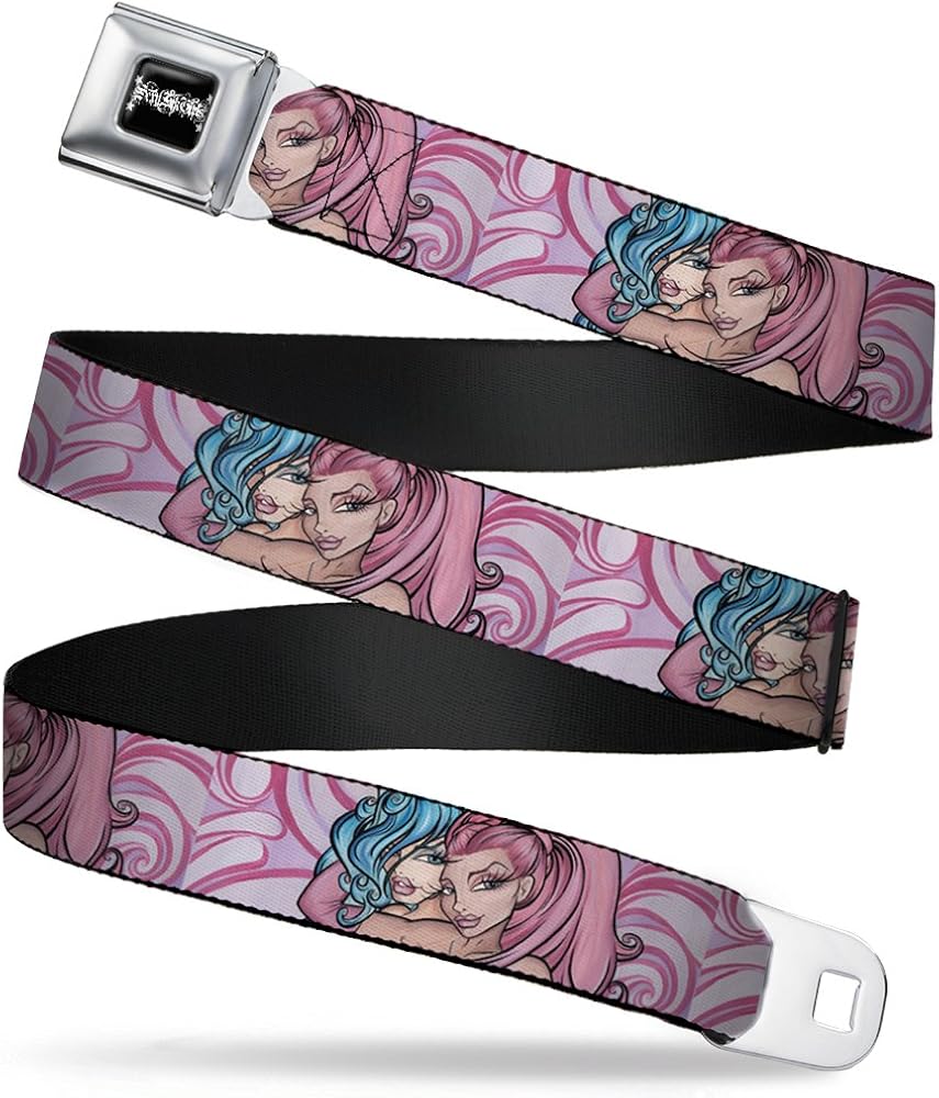 Buckle-Down Seatbelt Belt No Glove, No Love XL : Clothing, Shoes & Jewelry