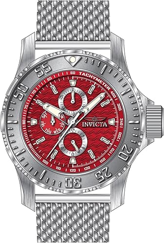 INVICTA Vintage Men 49.50mm Stainless Steel Steel Blue dial VH67 Quartz