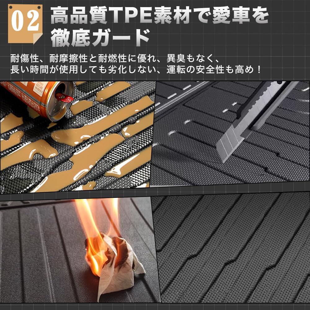 Amazon | シビック TYPE-R FL5 フロアマット トランクマット 防水 3D