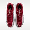 Nike Shox R4 Zapatos para Hombre (Plateado Metálico/Negro/Rojo Team) 7