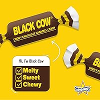 Vista 3 de Caramelo de chocolate de vaca negra, 2 libras (tamaño de mordida) por Atkinson