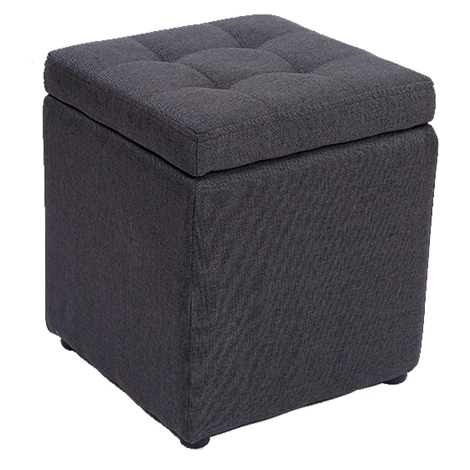 Boîte de rangement antidérapante en bois pour désencombrer le salon