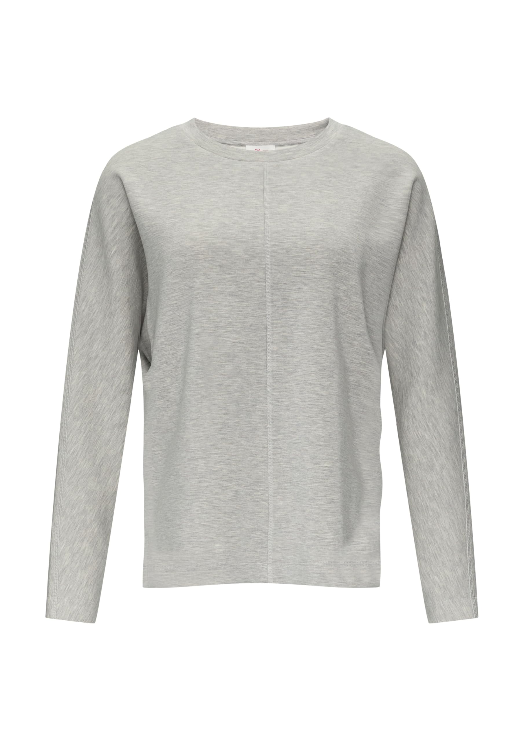 s.Oliver Sweatshirt aus Scuba mit Fledermausärmeln