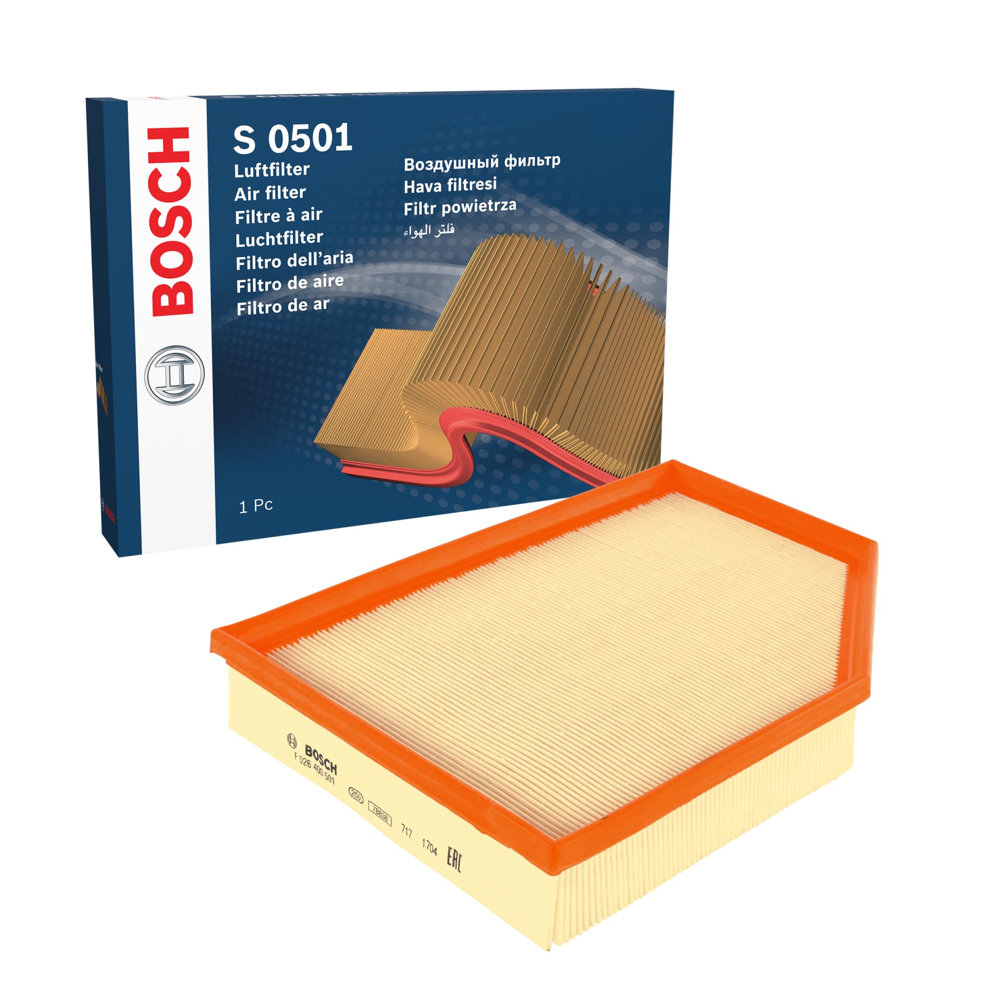 BOSCH Luftfilter F026400501