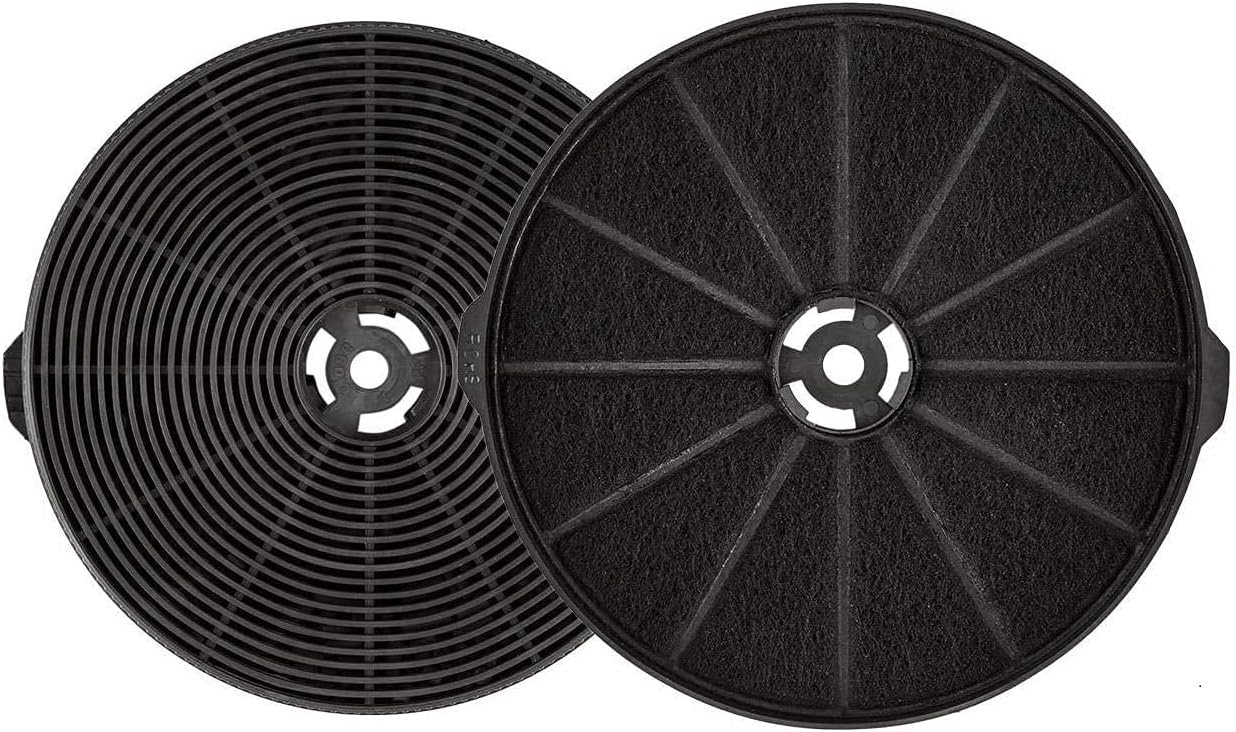 AllSparesActivated Carbon Filter (x2) for Respekta, Bomann, Klarstein - 259 x 229 x 22 mm - Plastic, 0.29 kg