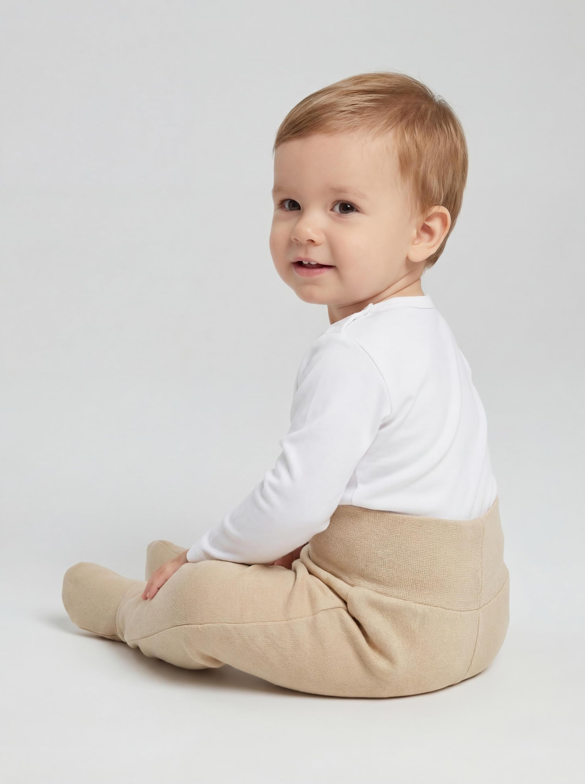 TupTam Pantalón con Pies de Bebé NIños NIña Pack de 5