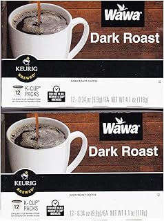 Dark Roast K cup packs pods 24 (2 packs of 12)