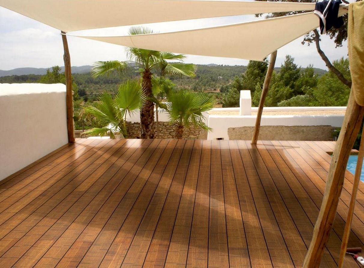 Elephant CoBam Bambus Terrassendielen Exclusive 2200 mm Coffee : Amazon.de:  Baumarkt