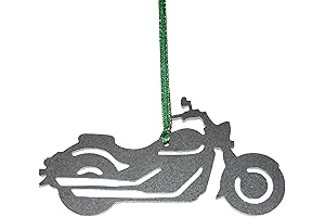 Motorcycle Metal Ornament: A Nostalgic Keepsake