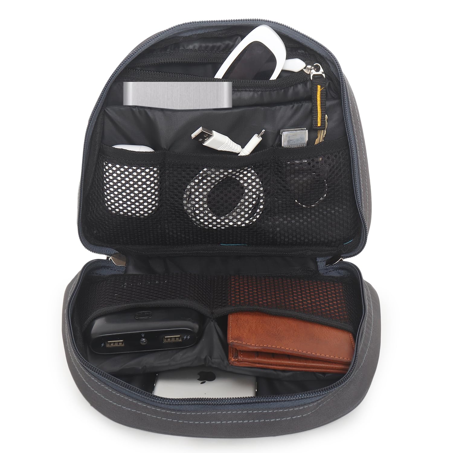 See full amazon price history chart for LEEBO Tech Organizer Pouch, Waterproof Travel Case for Cables, Chargers, Power Banks and Accessories (Grey) LEEBO Tech Organizer Pouch, Waterproof Travel Case for Cables, Chargers, Power Banks and Accessories (Grey) (B0D5BDT1DY) Amazon Price History, Amazon Price Tracker