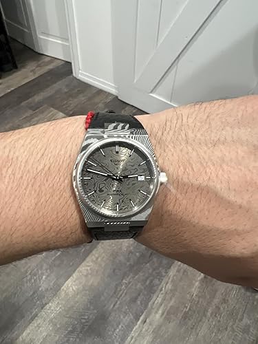 Amazon.co.jp: [ティソ] 腕時計 TISSOT PRX ダマスカス スティール