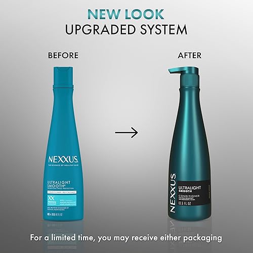 Miniatura 3 de Nexxus Acondicionador ultraligero y suave sin peso para cabello seco y encrespado, tratamiento suave para bloquear el encrespamiento contra la