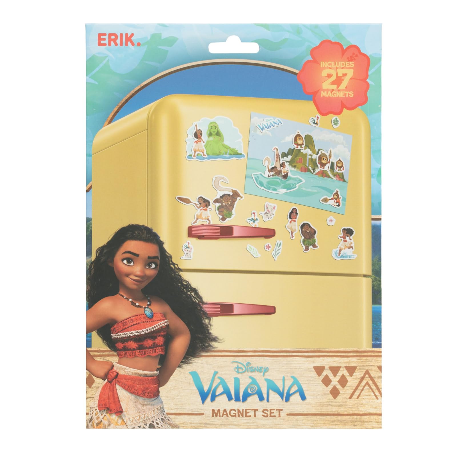 Grupo Erik Set of Fridge Magnets - Disney Moana Gifts under 10 Pounds, Disney Merchandise | Kitchen Decor Accessories, Funny Gifts for Friends