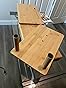 Amazon.com: OOAMBB Bamboo Dual Desk Monitor Stand Riser with Drawer ...