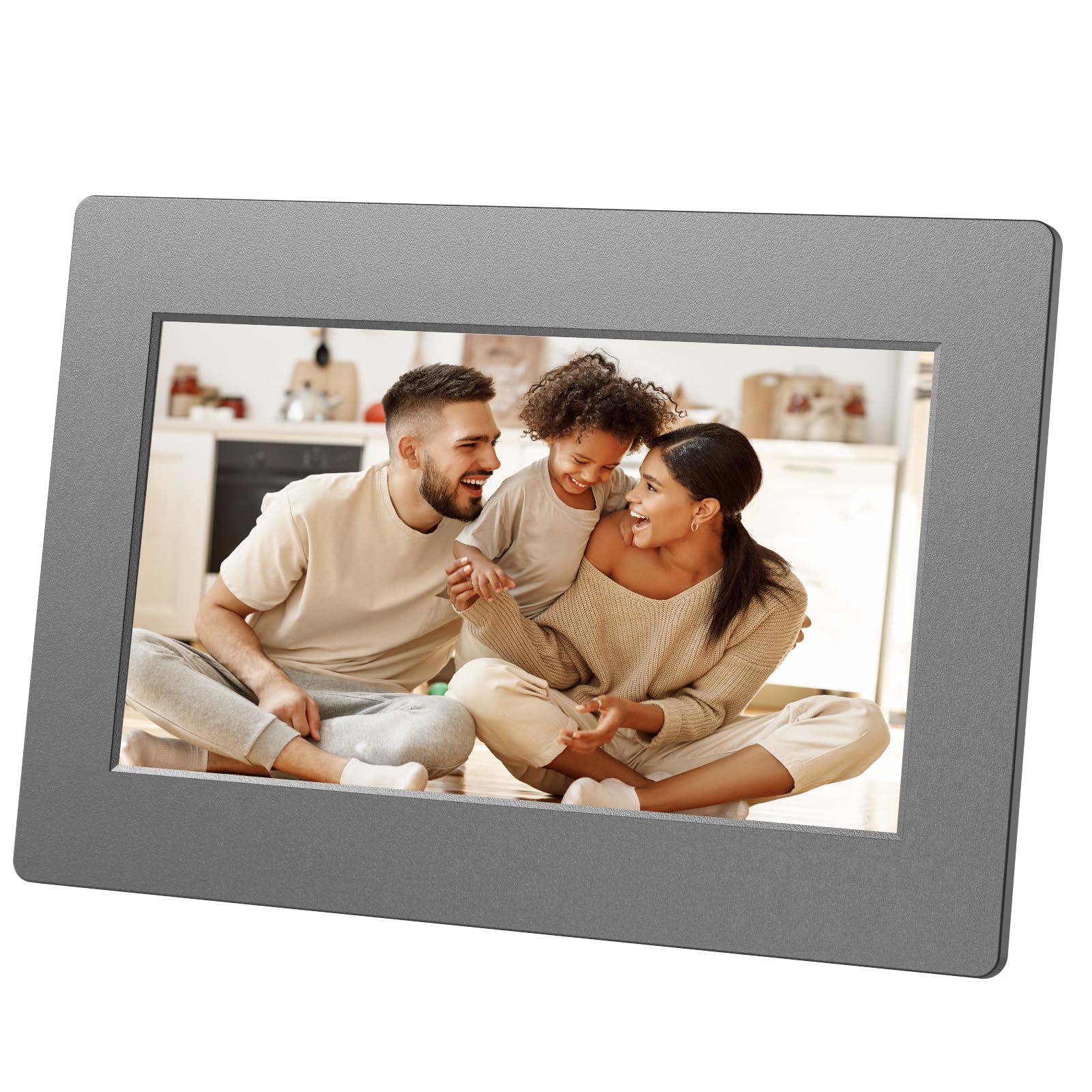 AGFAPHOTO, Realiview APF700WIFI, Digital Photo Frame with Wi-Fi Connection, Frameo App, 7-inch HD Touchscreen, 32GB Memory - Image 2