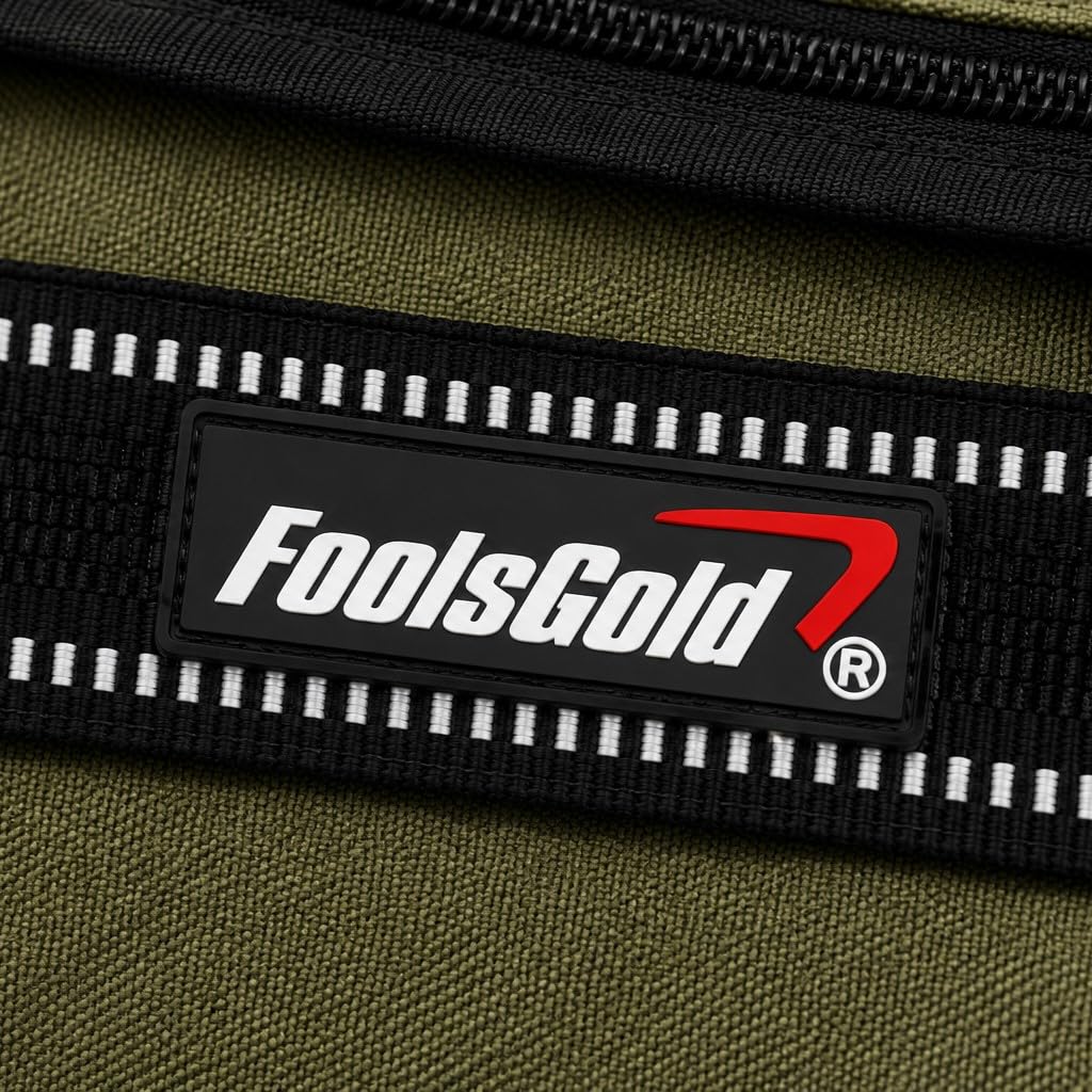 foolsGold Extra Grande de 120L Bolsa Bolso - Verde