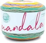(1 Skein) Lion Brand Yarn Mandala Yarn, Cupid