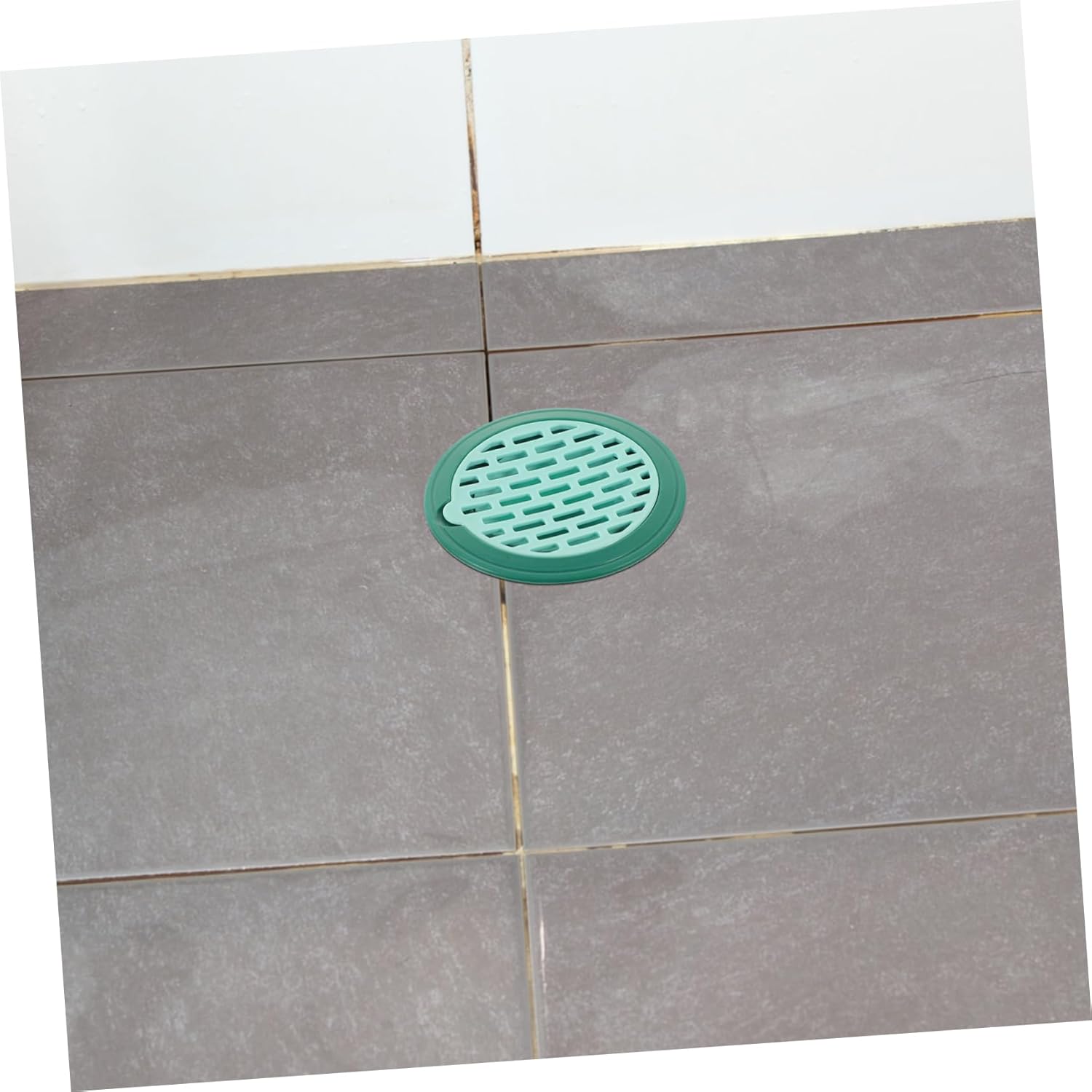 15 pcs Round Home Washing Way Household Drain Sewer Smell Stoppers Filter Supplies for Clogging Catchers Proof Hair Rubber Shower Valve Preventer Anti Pan Floor Strainer (Color : Greenx5pcs, Size :
