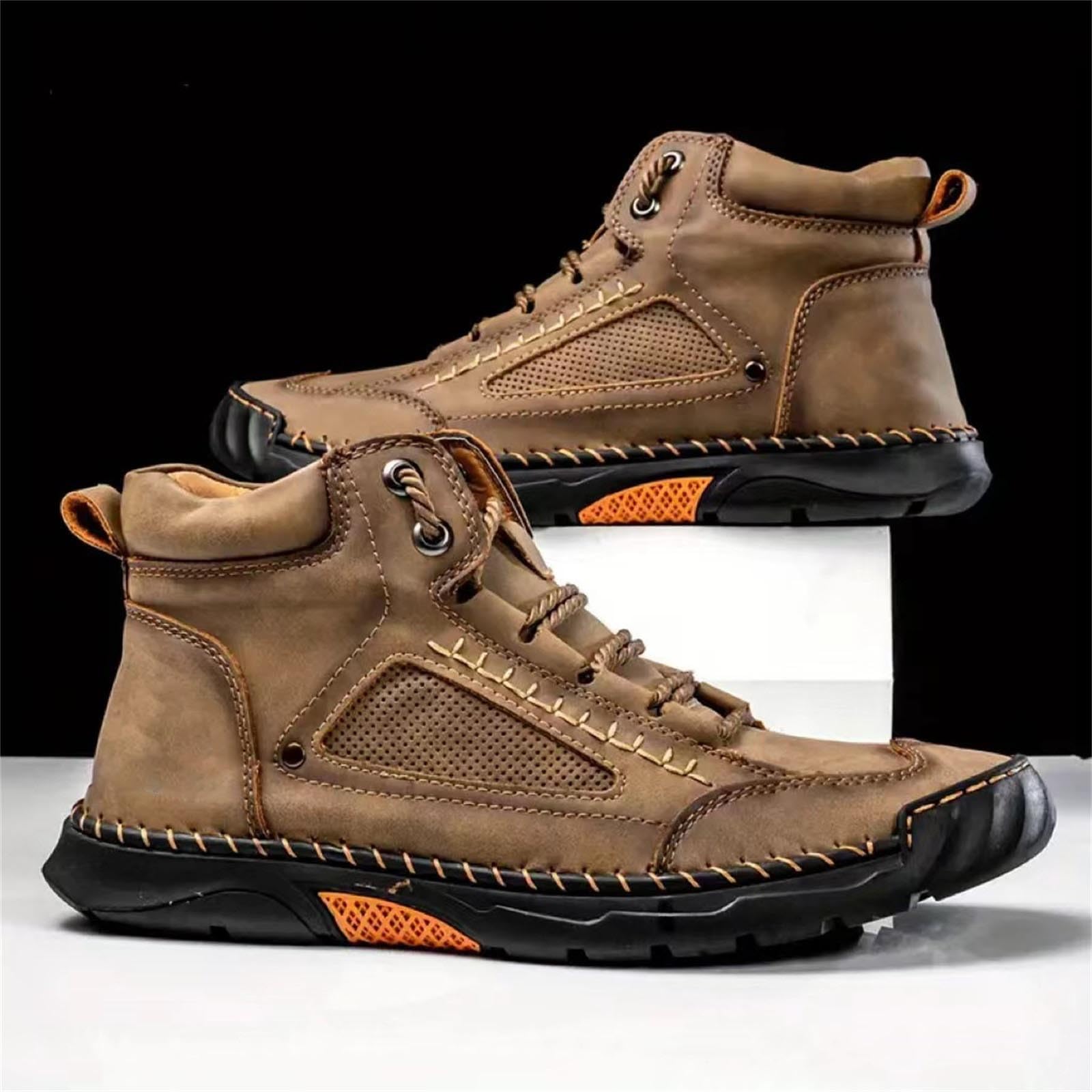 Winterstiefel Herren Fleece Gefüttert, Schneestiefel Herren Warm