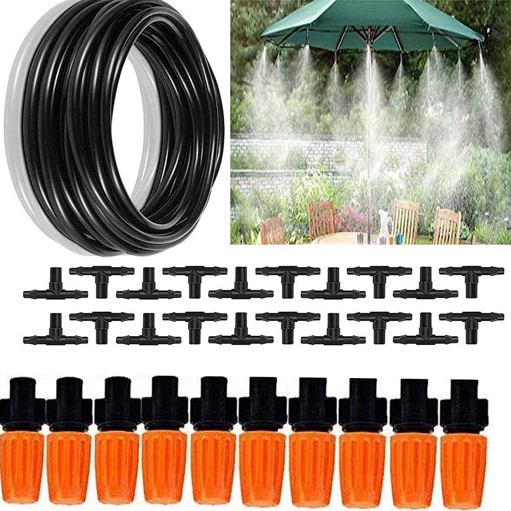 Diy Crafts 12010 India 999 Micro Drip Irrigation Mist System With Distribution Tubing Hose, 10ft, Multicolor 2