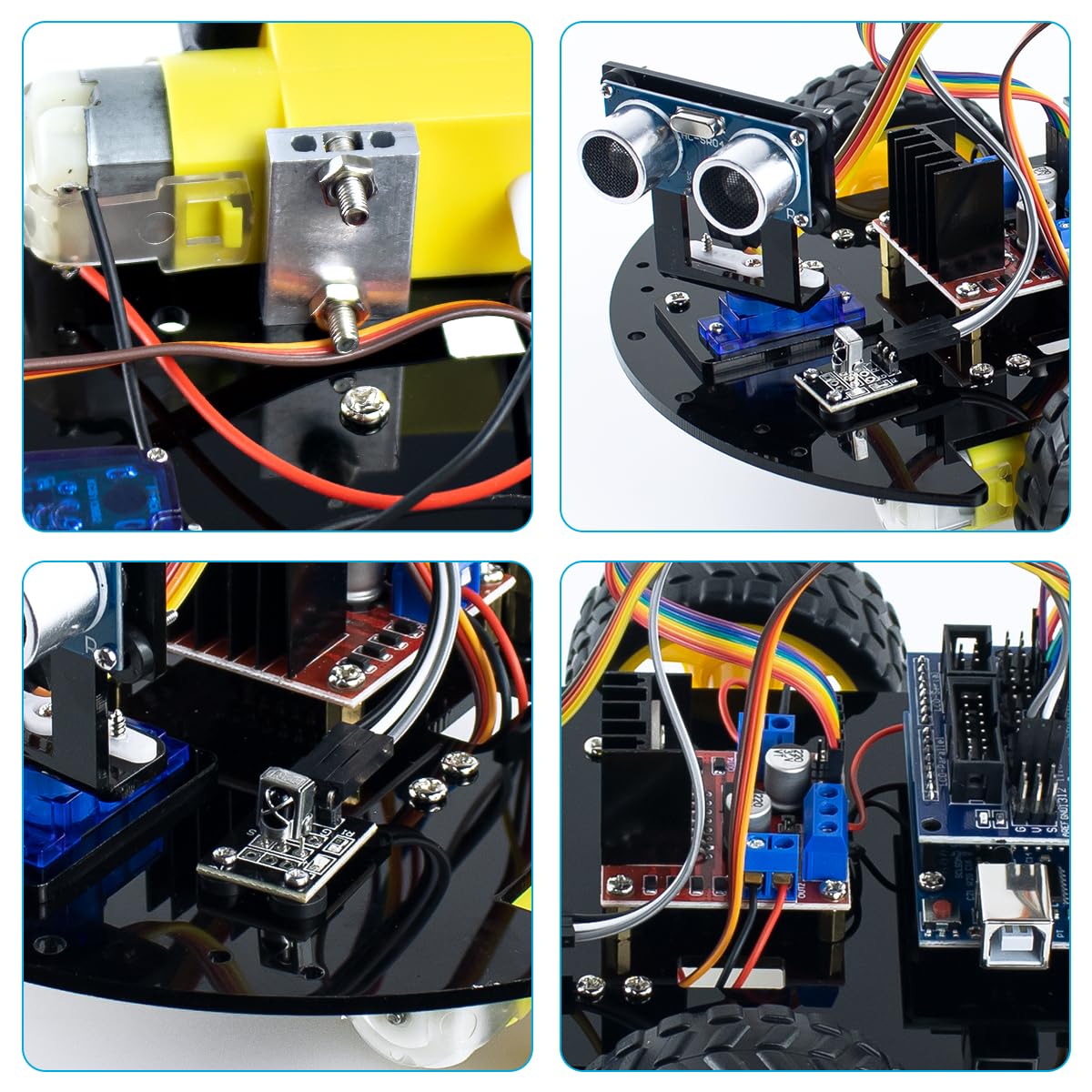 Amazon.com: LAFVIN 2WD Smart Robot Car Kit with R3 Board