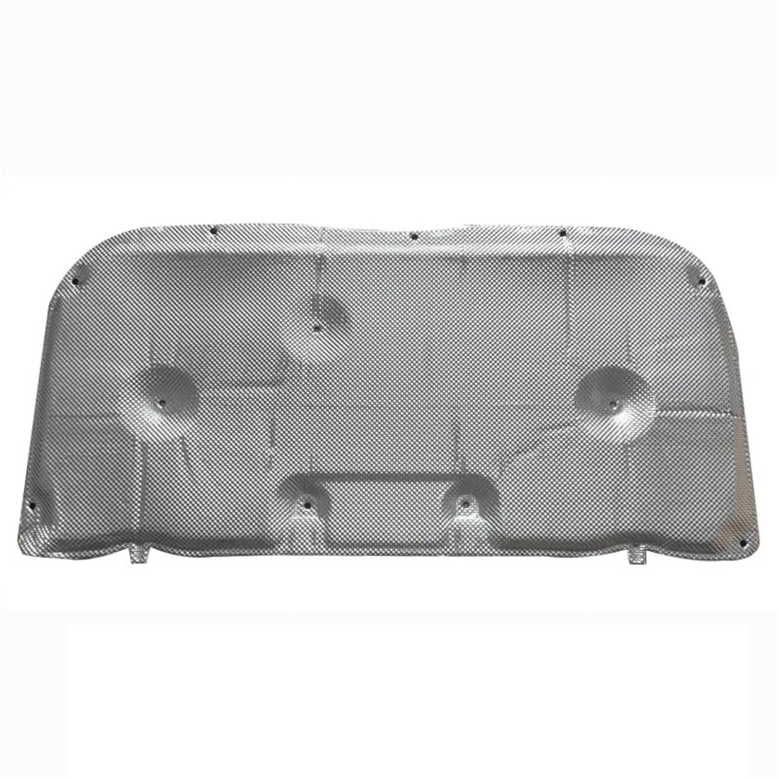 Gtdtixc Silver Front Bonnet Sound Proof Mat For Toyota For Land For Cruiser For Prado 150 For J150 2018~2023 Car Engine Sound Hood Heat Insulation Covers(Silver)
