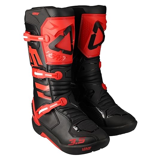 Leatt 3022060176 Boot 3.5, Us13/Uk12/Eu48/Cm 31.5, White : Amazon 