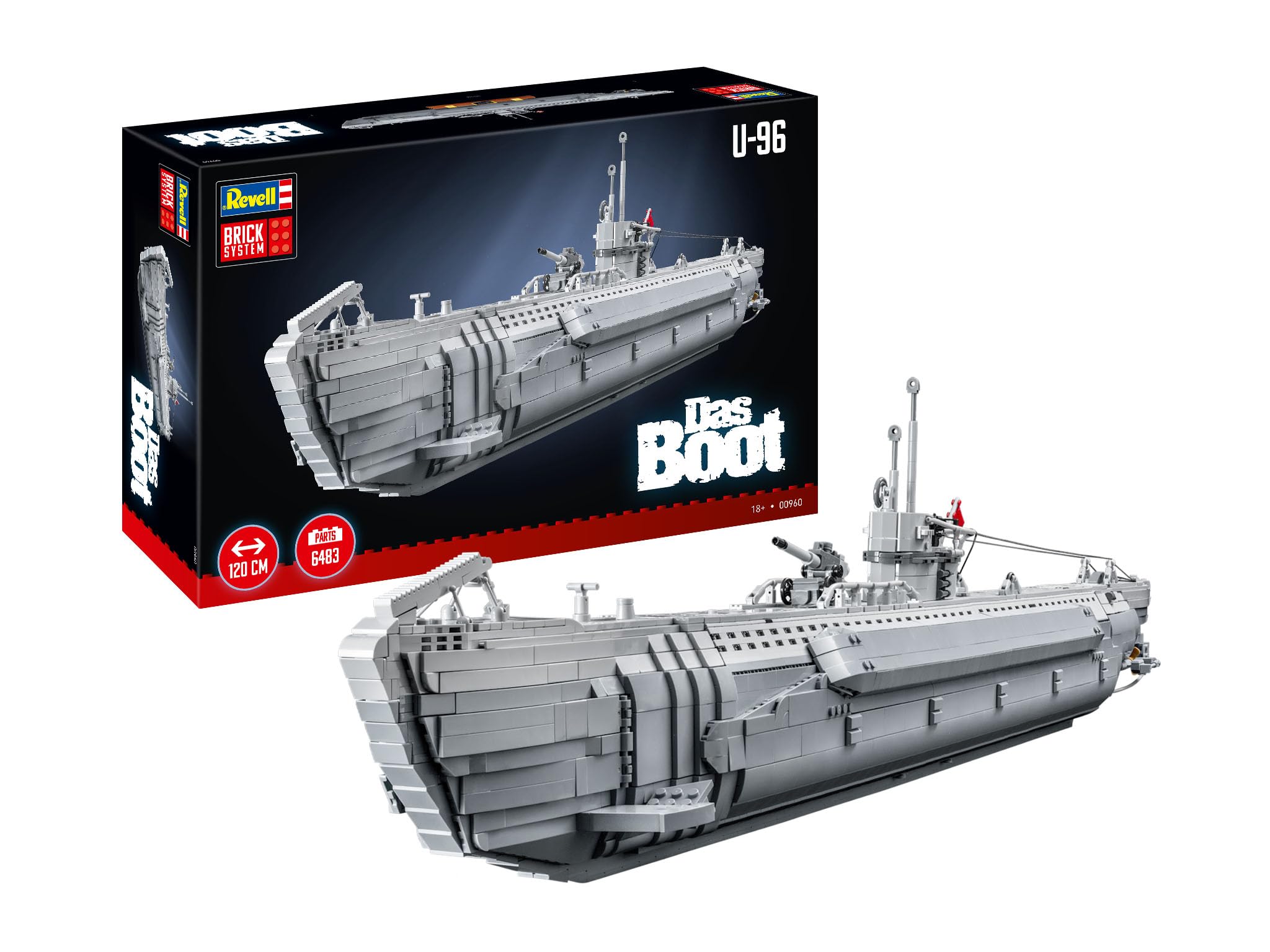 Amazon | ドイツレベル 1/56 ブリックシステムシリーズ Uボート ダス